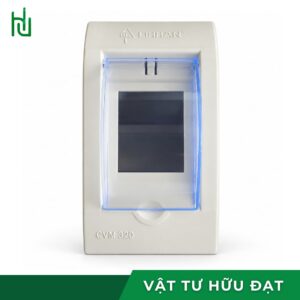 Hộp CB Korea LIHHAN CVM 320 nhựa ABS trắng đục cho MCB 2 pha