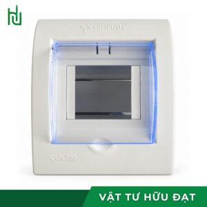 Hộp CB Korea Max LIHHAN CVM 333 nắp trong suốt cho MCB 3 pha