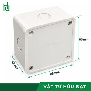 Hộp nối dây 332 LIHHAN LIH 122 keo HI trắng sáng cỡ 8x8