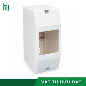 Hộp CB 2F vặn vít LIHHAN ASB 666 2F keo HI cho MCB gắn ray sắt