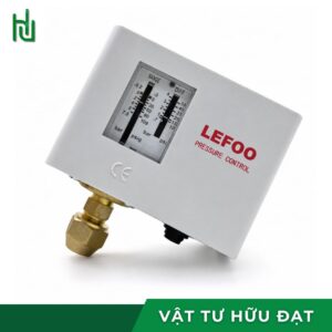 Công tắc áp suất Lefoo LF5532 mặt trước thang chia vạch và vít chỉnh áp