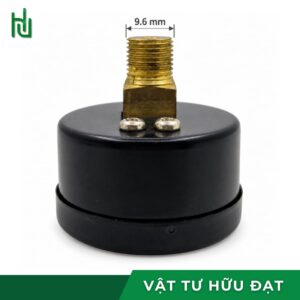 Mặt sau đồng hồ áp suất 38mm với chân ren đồng thau 1/8 inch PT