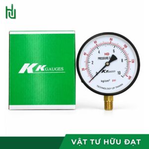 Alternative view of Đồng hồ đo áp suất hơi mặt 150 chân đứng