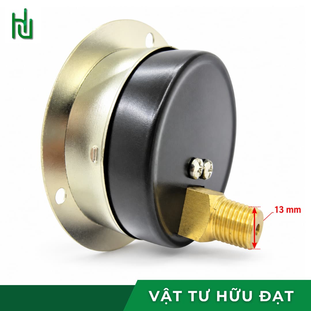 Mặt số đồng hồ áp suất hơi 63mm chia vạch kg/cm² và psi