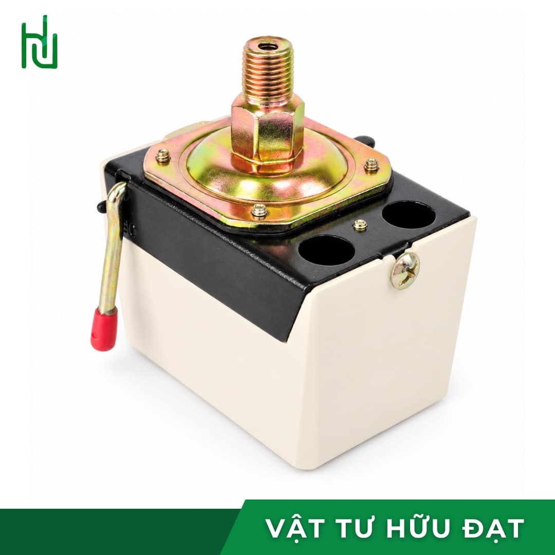 Chân ren đồng thau và cụm tiếp điểm của rơ le áp suất Sunny