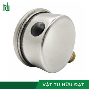 Đồng hồ áp suất máy rửa xe vỏ thép ruột đồng, mặt kính thuỷ tinh có dầu glycerin