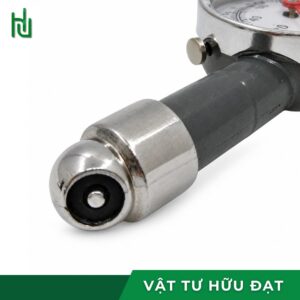 Đồng hồ đo áp suất lốp cầm tay kích thước 18x7x4 cm, bỏ cốp xe gọn
