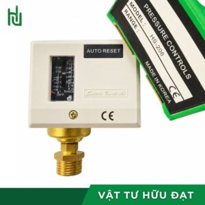Công tắc áp suất HS-206 Autosigma dải cài -0,5 ~ 6 kgf/cm² cổng 7/16 UNF tiếp điểm SPDT