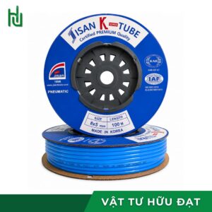 Cuộn ống khí nén PU Jisan màu xanh đậm dùng cho đường cấp khí chính