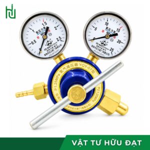 Bộ đồng hồ oxy hộp xốp thân thau cho hàn cắt gió đá