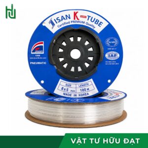 Ống hơi PU Jisan màu trắng trong, nhìn được hơi nước đọng bên trong ống