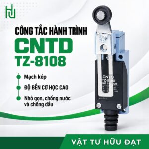 Công tắc hành trình CNTD TZ-8108 thân kim loại, cấp bảo vệ IP65