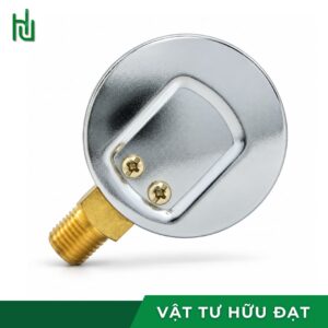 Mặt đồng hồ oxy cổng ra thang 0 đến 25 kg/cm² và chân ren lắp đặt