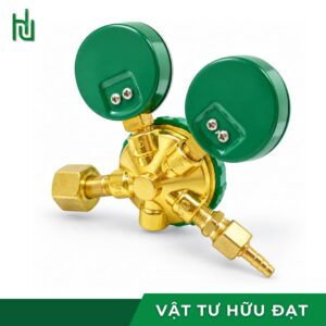Mặt đồng hồ cổng vào thang 350 kg/cm² trên bộ oxy Yamato HOVU YR-76