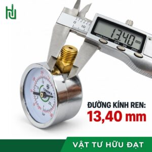 Chân ren mặt đồng hồ gas Tanaka nhìn nghiêng