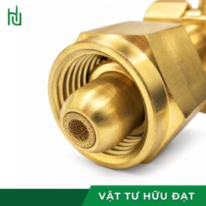 Ty thau ren thuận 23mm lắp van bình oxy QF2 của đồng hồ ZR-85