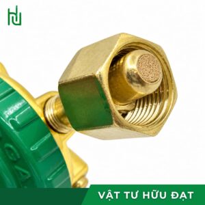 Cổng khí vào ren trong 23mm ren thuận của đồng hồ oxy Yamato YR-76