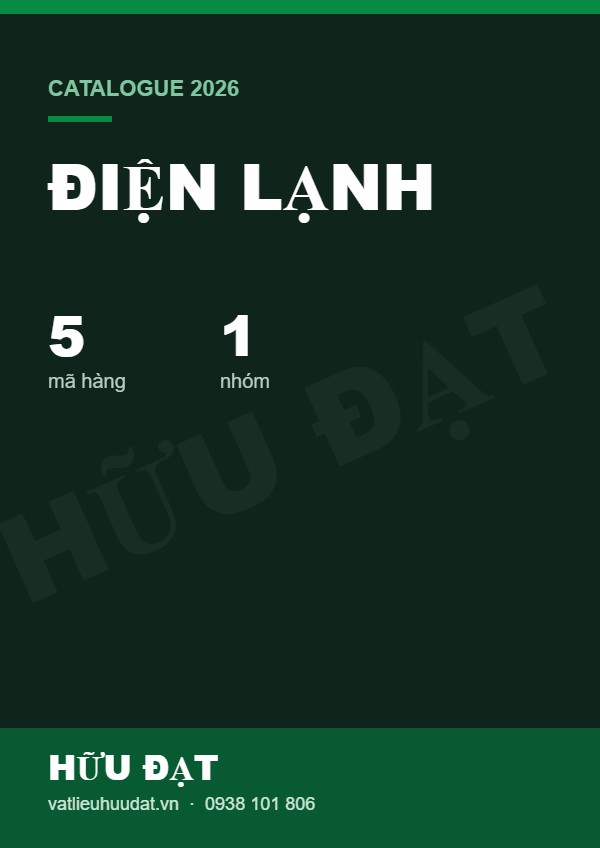 Catalogue điện lạnh Hữu Đạt